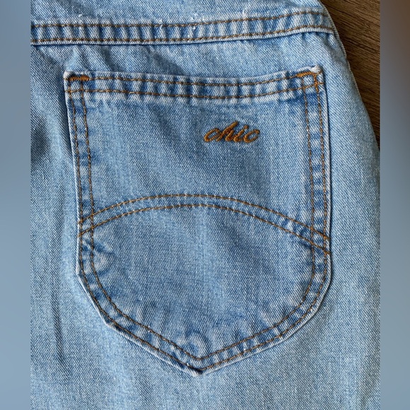 Vintage Chic Women’s Light Blue Denim Short Size 7 - Picture 9 of 9